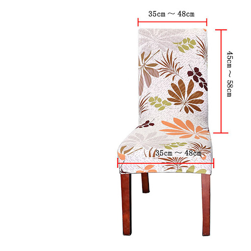 Title 22, Anti-fouling elastic chair cover with printing,...