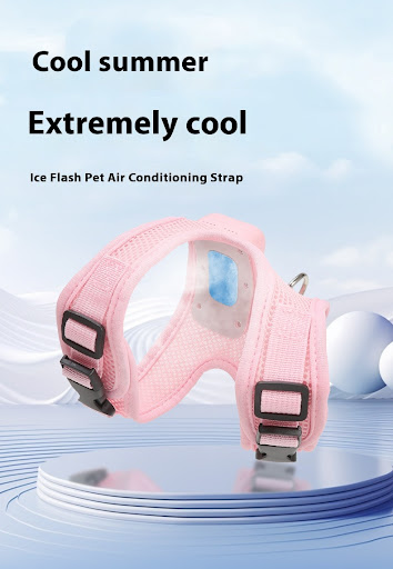 Title 5, Dog vest chest strap harness with air condition...