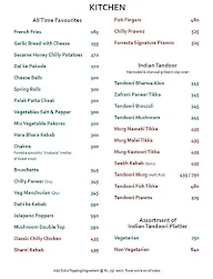 The Forresta Kitchen & Bar menu 1