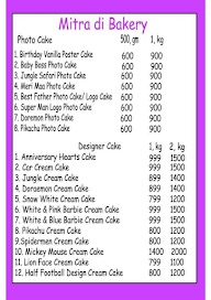 Mitra Di Bakery menu 3