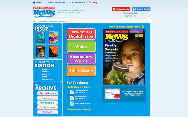 Scholastic News Grade 1 Online Resources 