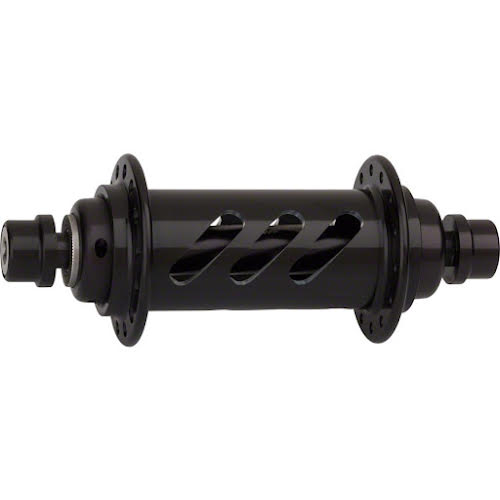 Onyx Racing BMX Front Hub - 3/8", Black, 28H