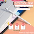 [New 2022] Bút Cảm Ứng Stylus Gen 2 - Tì Tay Khi Viết, Nét Thanh Đậm, Sạc Nam Châm Cho Ipad, Iphone, Android, Laptop V.v