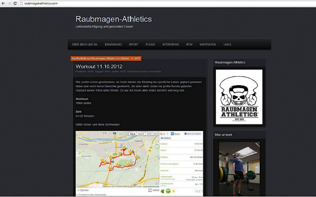 Raubmagen Athletics chrome extension