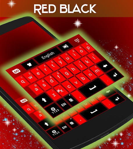 無料个人化Appのレッドブラックキーボードのテーマ|記事Game