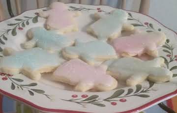 No-Chill Sugar Cookies with Icing