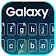 Thème de clavier Simple Galaxy icon