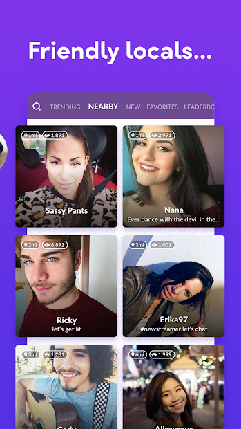 Meet Me App - Go Live, Chat & Meet, Talk to Strangers