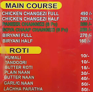 Aslam Chicken menu 3