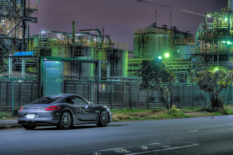 ケイマンの工場夜景・工場夜景と愛車・工場萌え・川崎工場夜景・ポルシェに関するカスタム事例の投稿画像3枚目