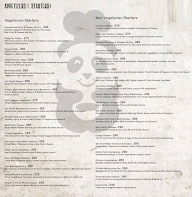 Kung Fu Panda menu 1