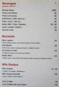 Ashray menu 1