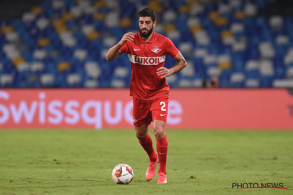 Samuel Gigot (ex-La Gantoise) ne restera pas au Spartak et aurait un accord avec un club de Ligue 1