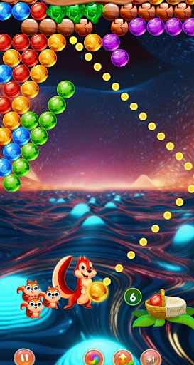 Screenshot bubble shooter pop puzzle game