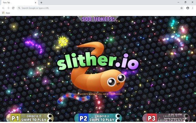 Slither.io New Tab & Wallpapers Collection