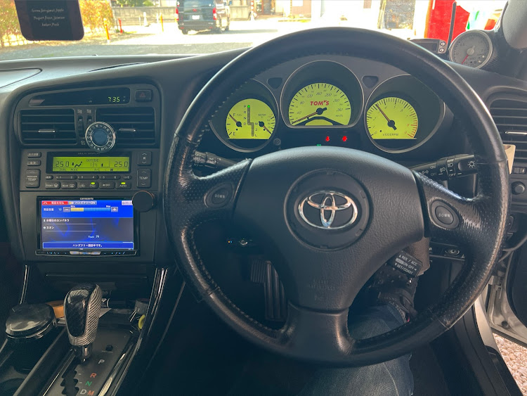 アリストのみんなのステアリングが見たい・GW・仕事ぢゃに関するカスタム事例の投稿画像1枚目