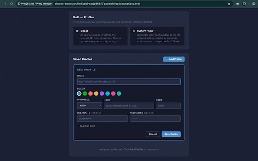 ProxyScrape - Proxy Manager screenshot 4