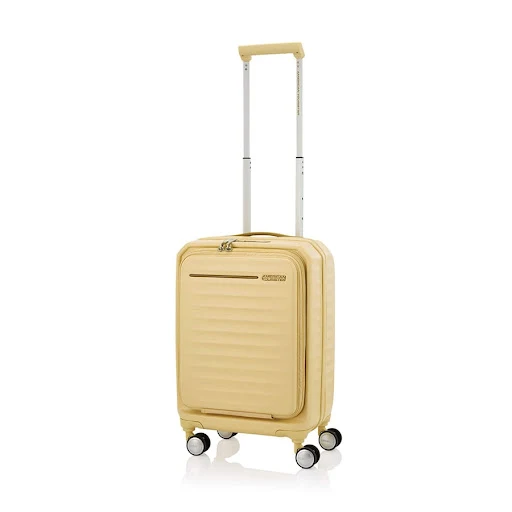 Vali kéo American Tourister  Frontec AM màu vàng size S