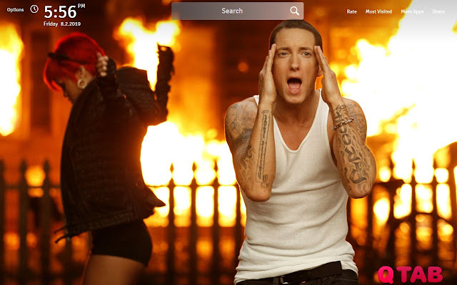 Eminem Wallpapers Theme Eminem New Tab