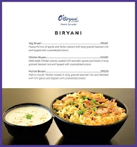 O'Biryani menu 3