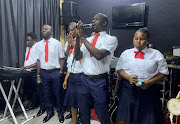 Visually impaired pastor Chimaobi Nduka sings with the faithful during blind people's Sunday church service at Bethesda Home for the Blind in Lagos, Nigeria July 2, 2023. REUTERS/Seun Sanni