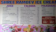 Ramdev Ice Cream menu 4