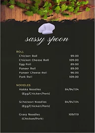 Sassy Spoon menu 5