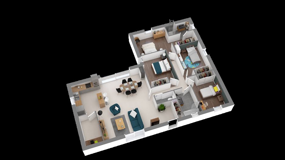 Vente maison neuve 3 pièces 66 m² à Marzan (56130), 162 113 €
