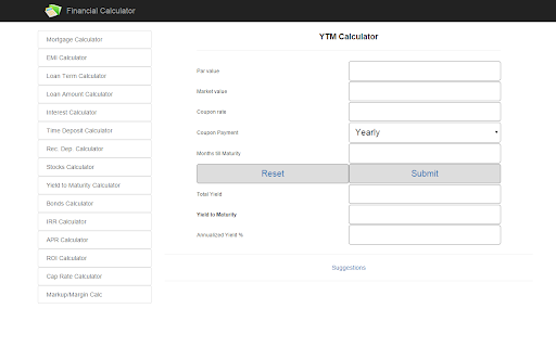 Financial Calculator