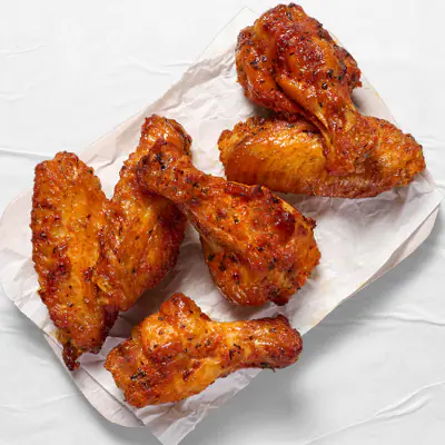 Spicy Baked Chicken Wings