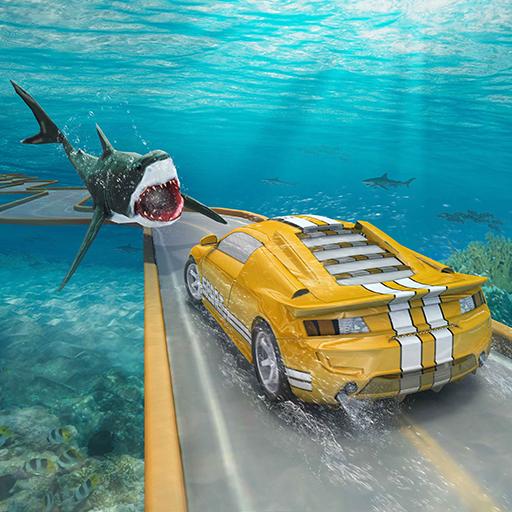 Underwater Ramp Car Stunts 2019