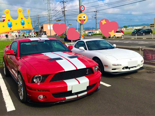 マスタング クーペ の愛車紹介 あしたもがんばろ 赤い車 コナンに関するカスタム メンテナンスの投稿画像 車のカスタム情報はcartune