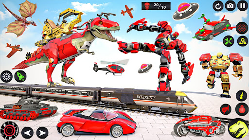 Screenshot Flying Dino Robot Transform