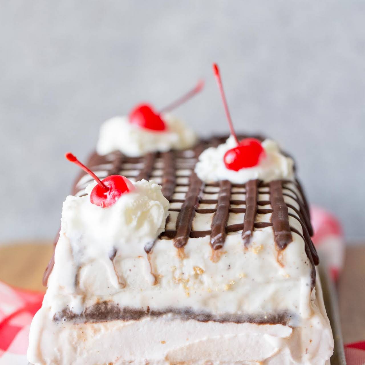 Coffee and Fudge Ice Cream Cake. - Half Baked Harvest