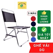 Ghế Vải Dù Gấp Gọn Cho Quán Trà Tranh , Câu Cá , Du Lịch , Dã Ngoại