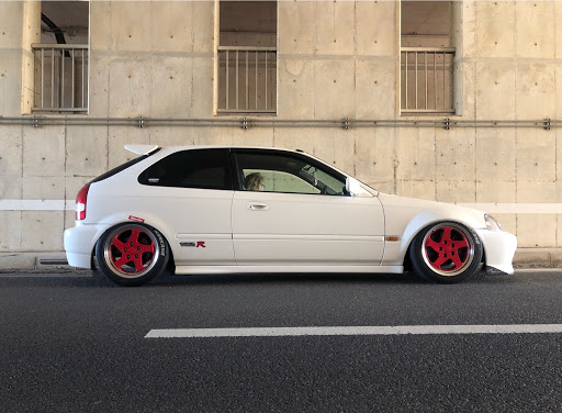 開店記念セール シビック Ek2 フルタップ 車高調 新品未使用 Ek9 Ek4 Ek3 サスペンション Labelians Fr