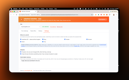 IndexNow Submitter - Instant URL & Sitemap Indexing for Bing screenshot 3
