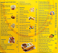 Dosa Bytes menu 2