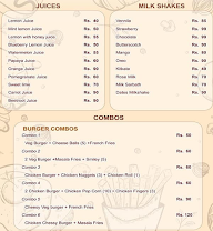 Burger Wala menu 3