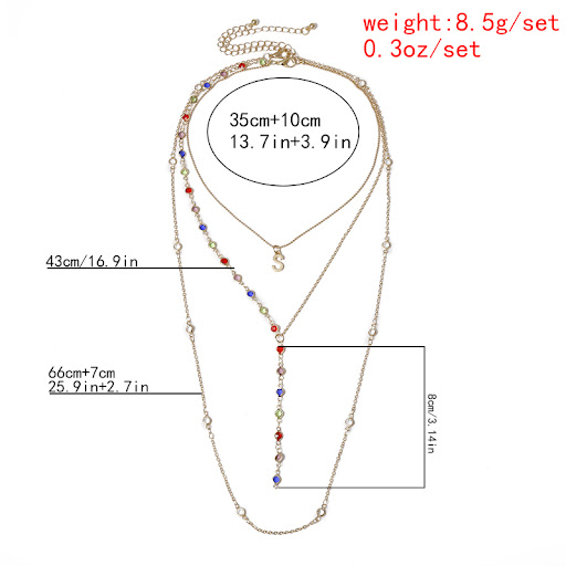 Title 9, Handmade chain necklace female clavicle chain