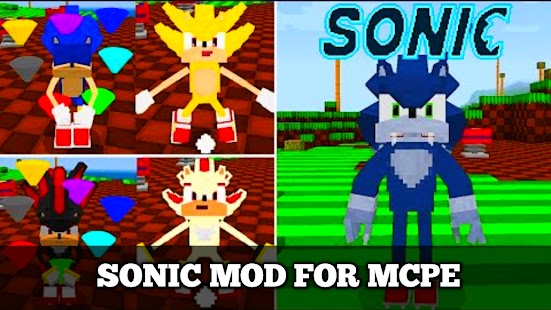 Sonic chega a Minecraft através de conteúdo para download