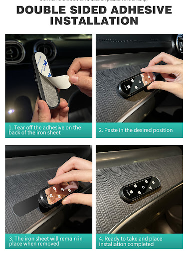 Title 12, Car Warning Door Light LED Anti-collision Enhan...