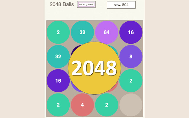 2048 míčků - zdarma