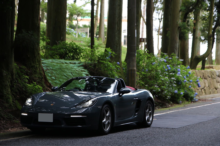 718 ボクスターの718ボクスター・ボクスター・芦有ドライブウェイ・東六甲展望台・718の日に関するカスタム事例の投稿画像2枚目