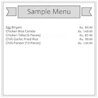 Shaan E Ayan menu 1