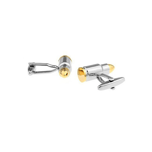 Title 6, Bullet Style Cufflinks Simple Style Shirt Cuffl...
