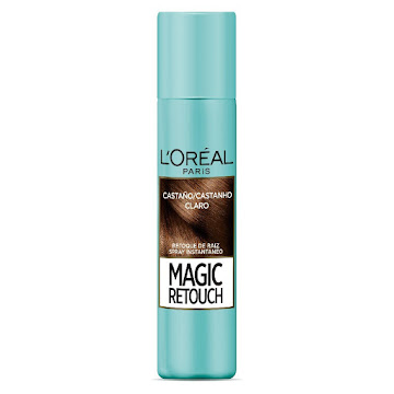 Magic Retouch Castaño Claro Spray x 75 ml  