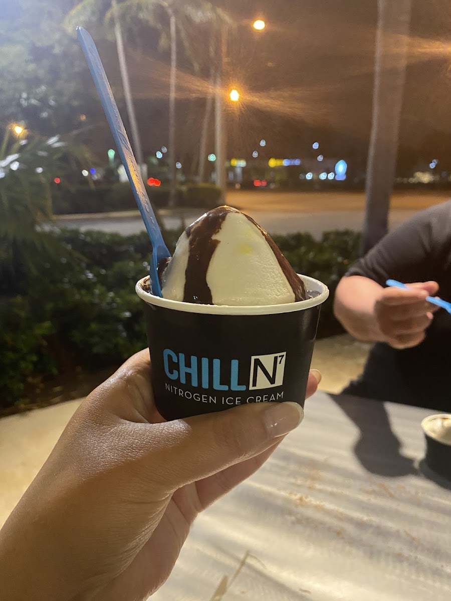 Gluten-Free Ice Cream at Chill-N Nitrogen Ice Cream