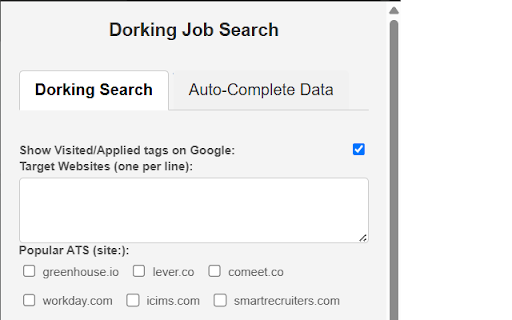 Dorking Job Search