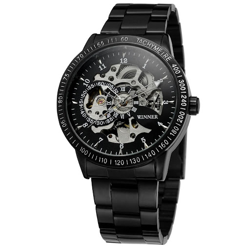 Title 3, Winner Mechanical Watch with box. Automatic wat...